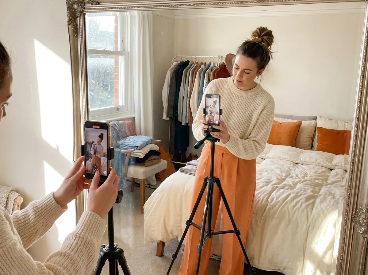 Moda markası UGC try-on içeriği